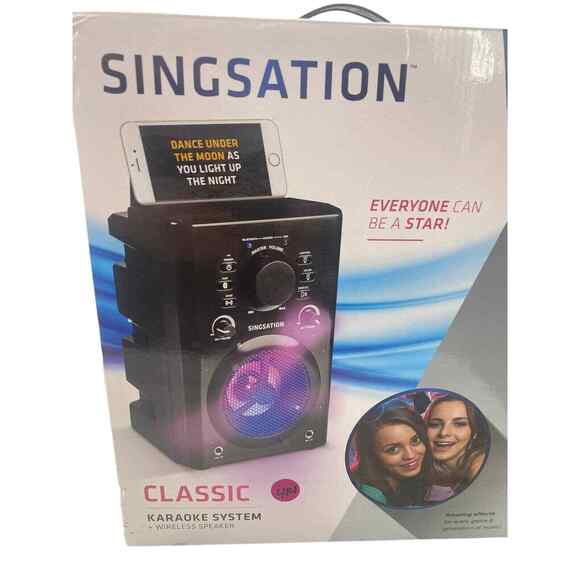 Karaoke Machine Singsation Full Karaoke System for Adults or Kids with Bluetooth - Picture 2 of 8